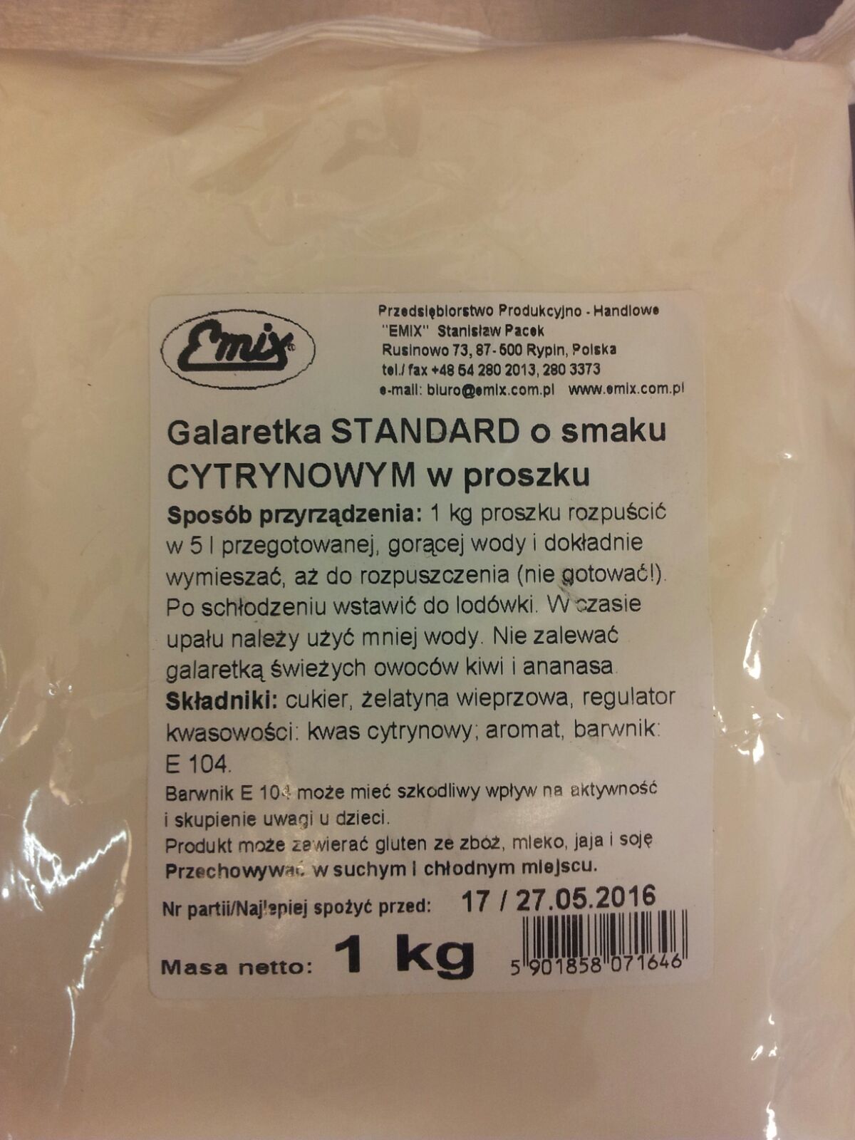 Czytamy etykiety